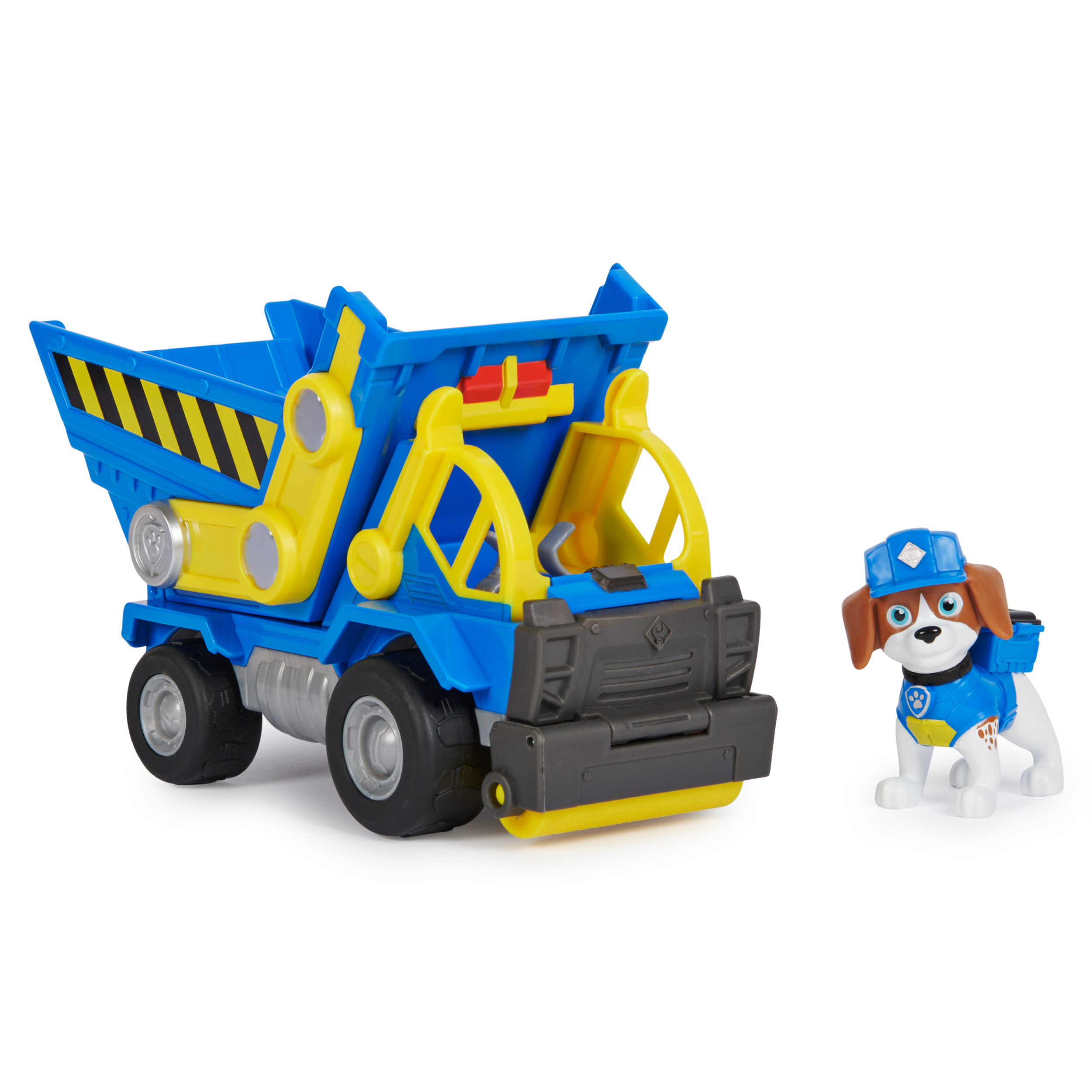 Rubble & Crew - Kipplaster-Baufahrzeug mit Wheeler-Figur, Spielfahrzeug
