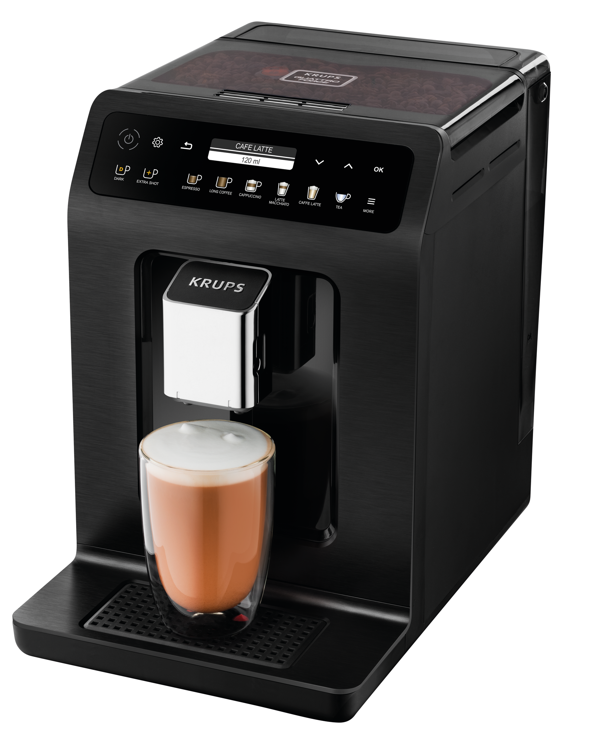 KRUPS EA8948 EVIDENCE PLUS Kaffeevollautomat schwarz