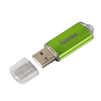 hama USB-Stick Laeta grün 64 GB, 1 St.