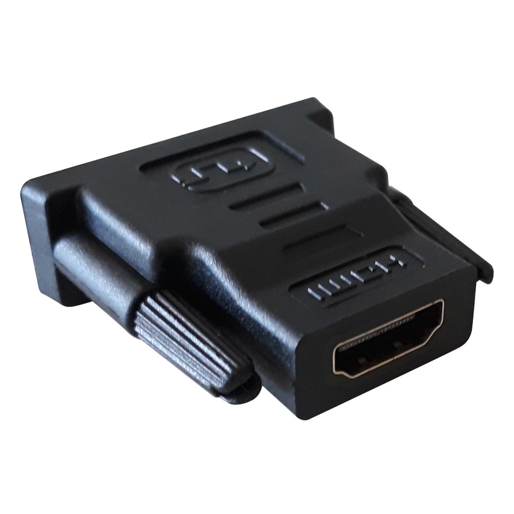 Techly HDMI Stecker auf DVI-D 18+1 single link Stecker