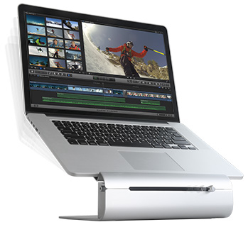 ILEVEL2 ADJUSTABLE HEIGHT LAPTOP STAND SILVER