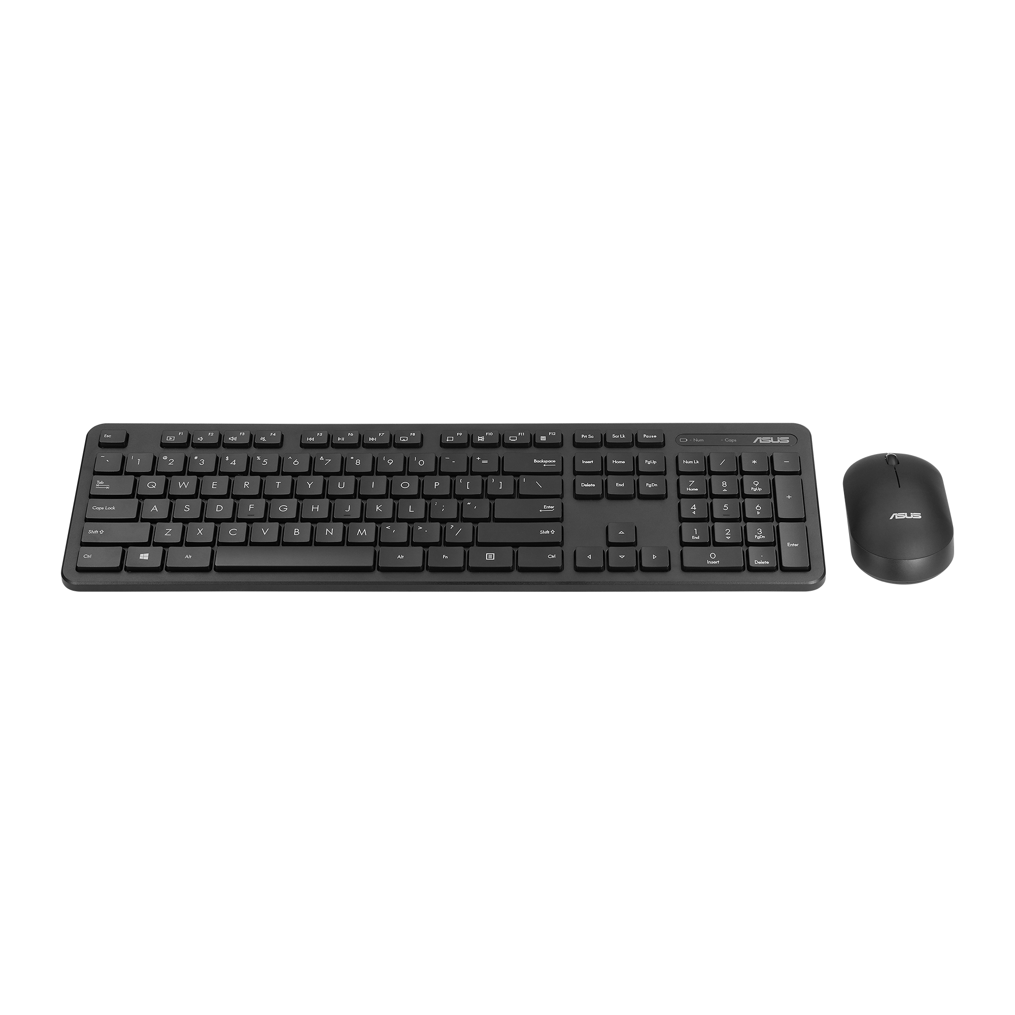ASUS CW100 Tastatur-Maus-Set wireless schwarz