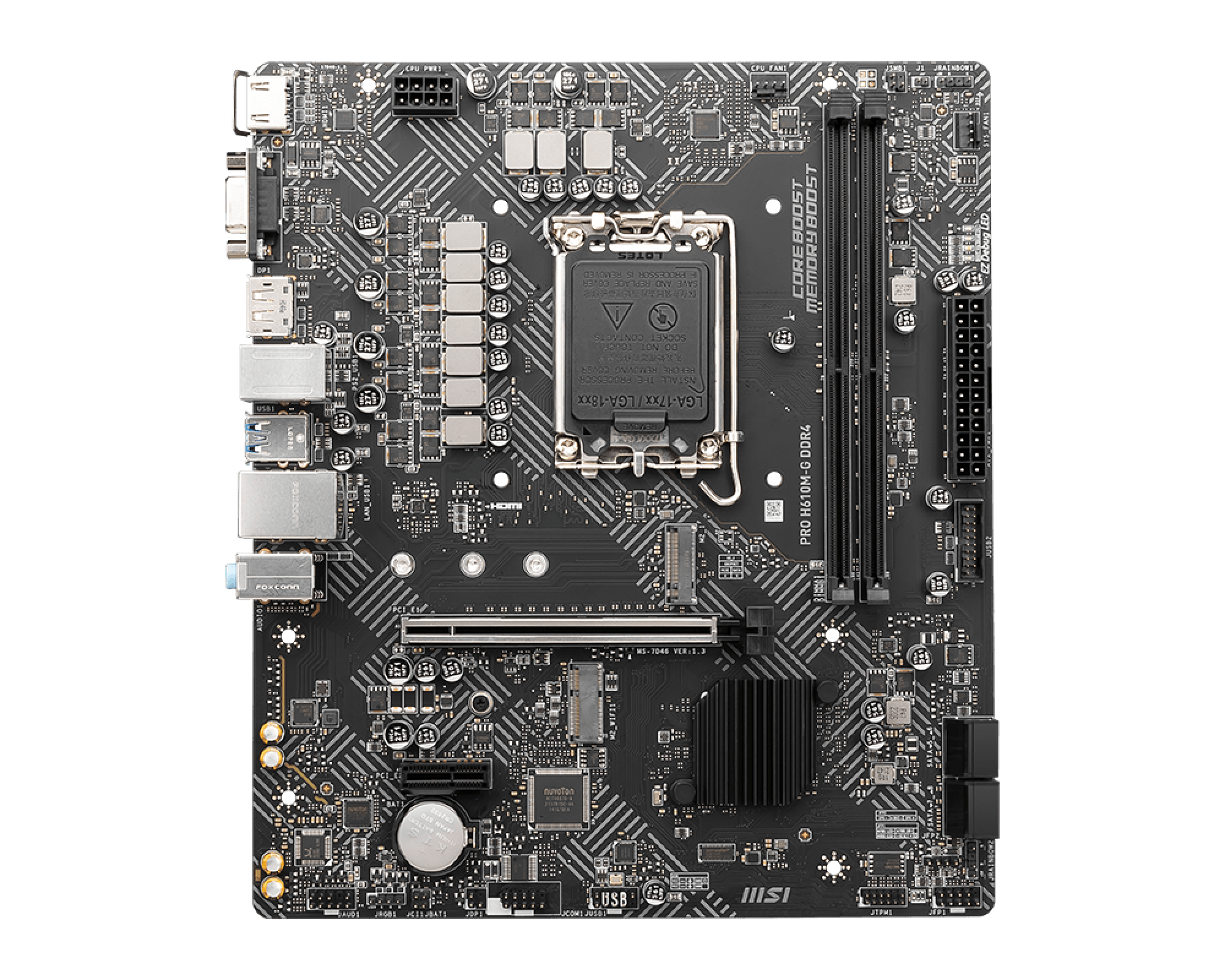 MSI PRO H610M-G DDR4 (1700) (D)