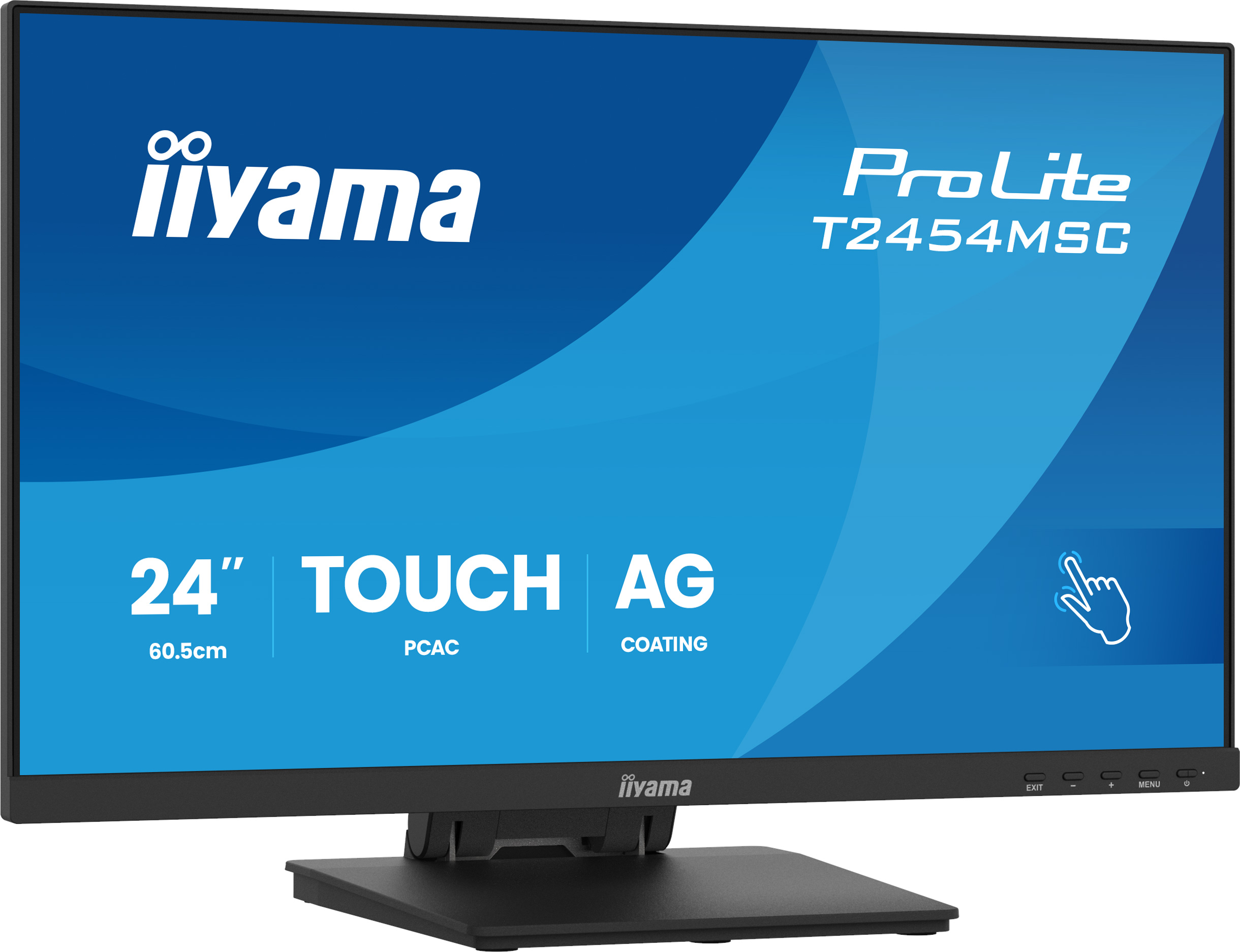 IIYAMA 60.5cm (23,8) T2454MSC-B3AG 16:9 M-Touch HDMI+DP+USB