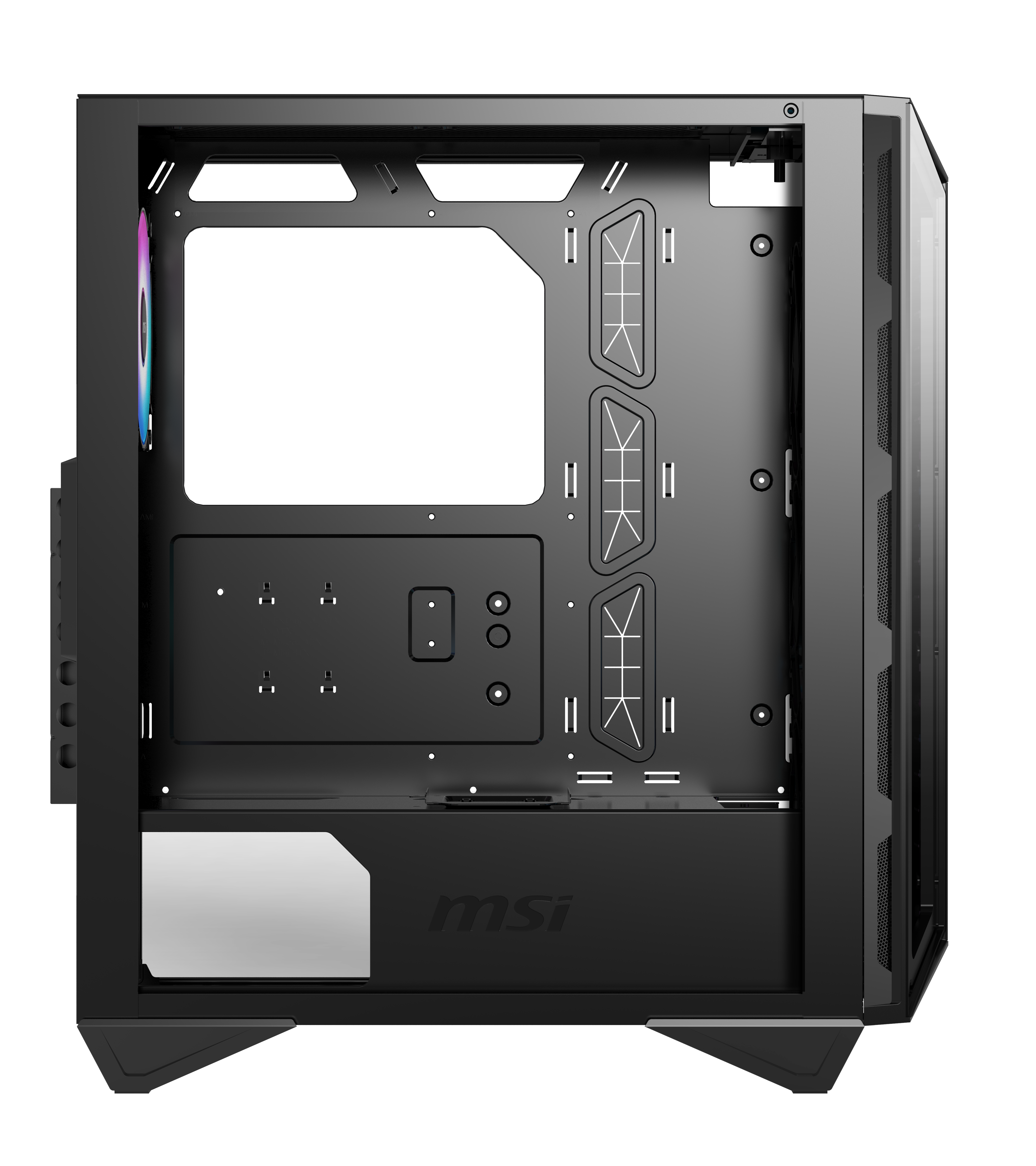 MIDI MSI MPG GUNGNIR 110R | black. window. RGB