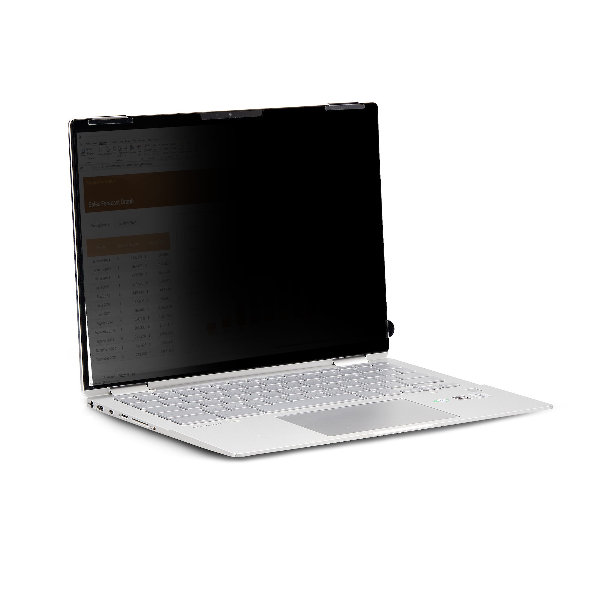 STARTECH.COM 34,29cm 13,5Zoll 3:2 Touch Blickschutzfilter Laptop Sichtschutzfilter Anti-Glare Blaulichtfilter Flip-Over Blickschutz