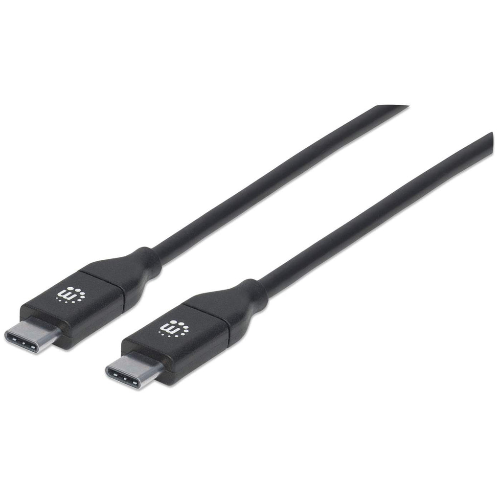 MANHATTAN USB 2.0 Kabel 480Mbit/s C-Stecker auf C-Stecker 2m