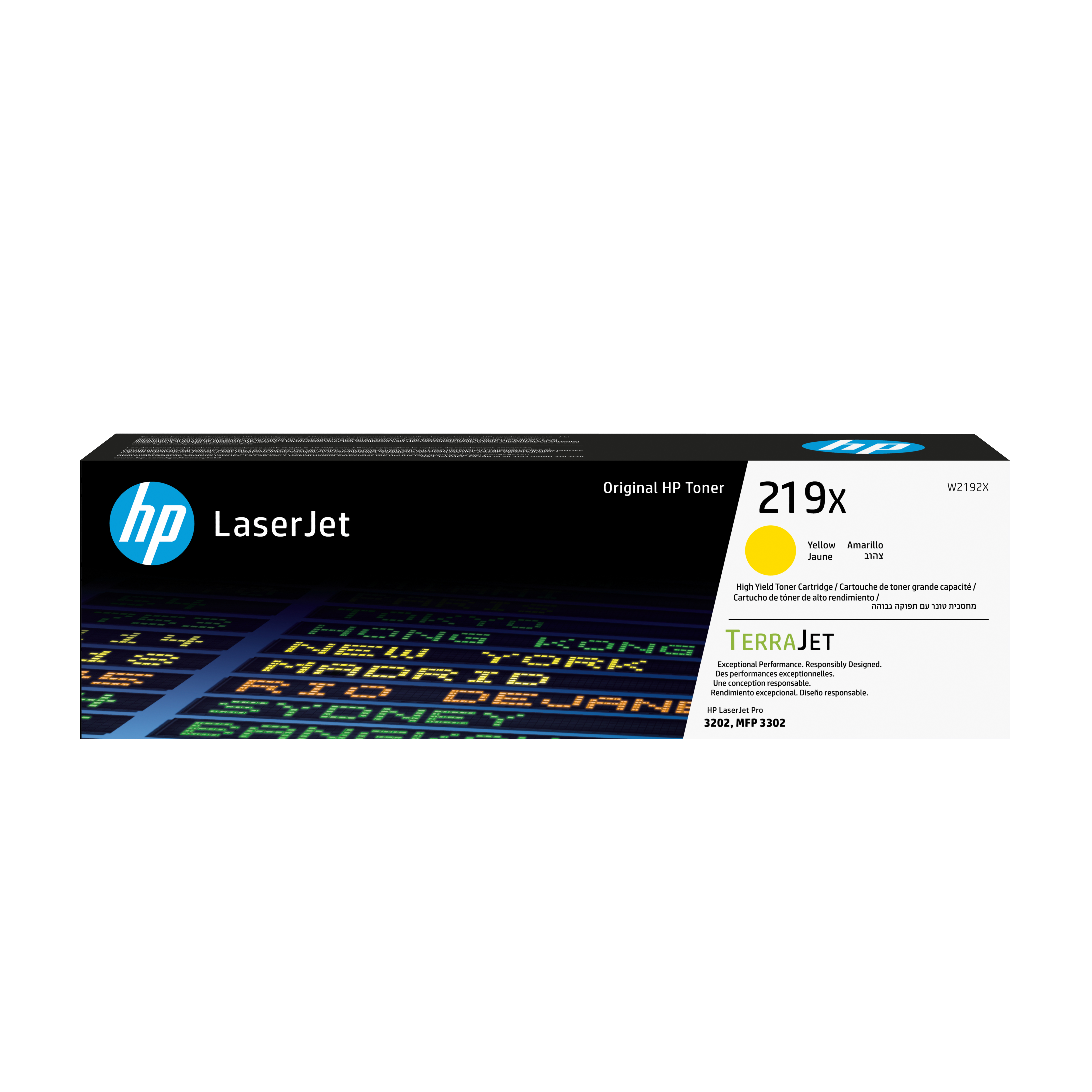 HP 219X Gelb LaserJet Tonerpatrone