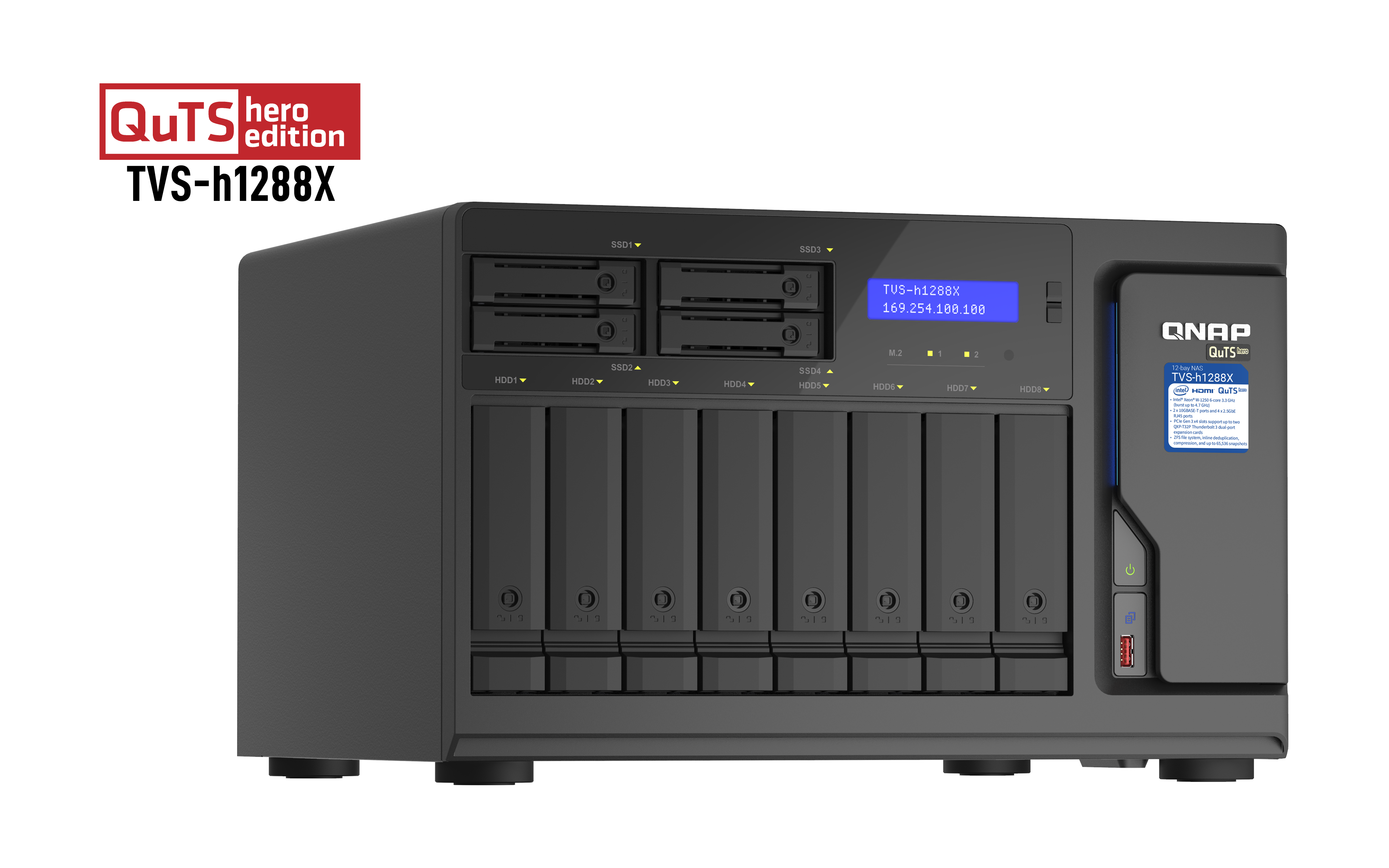 TVS-h1288X-W1250-16G, NAS