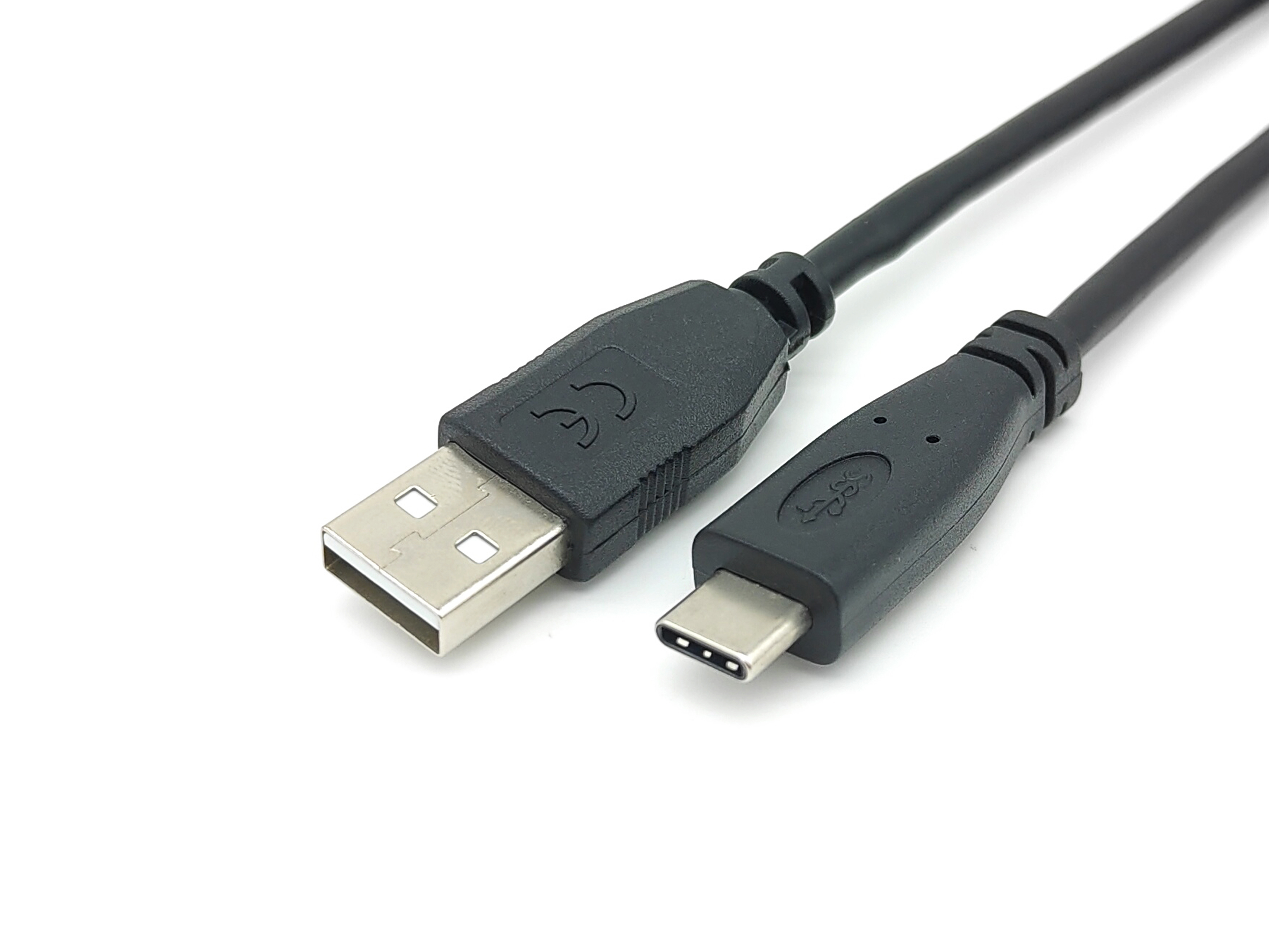 Equip Kabel USB-A2.0->C 3A St/St 3.00m schwarz