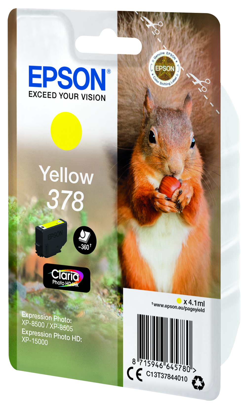 EPSON 378/T37844 (Eichhörnchen) gelb Druckerpatrone