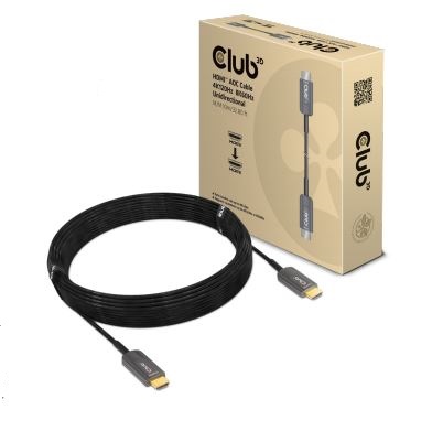 Club3D HDMI-Kabel A -> A 2.1 aktiv opt. 8K60Hz UHD 10 Meter retail