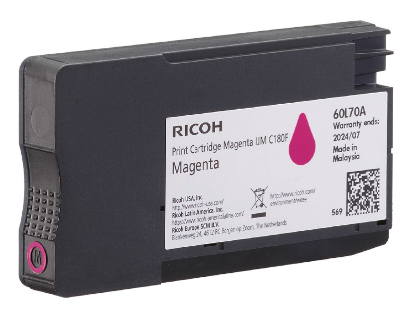 Ricoh Patrone IJM C180F magenta 1600 Seiten 408519