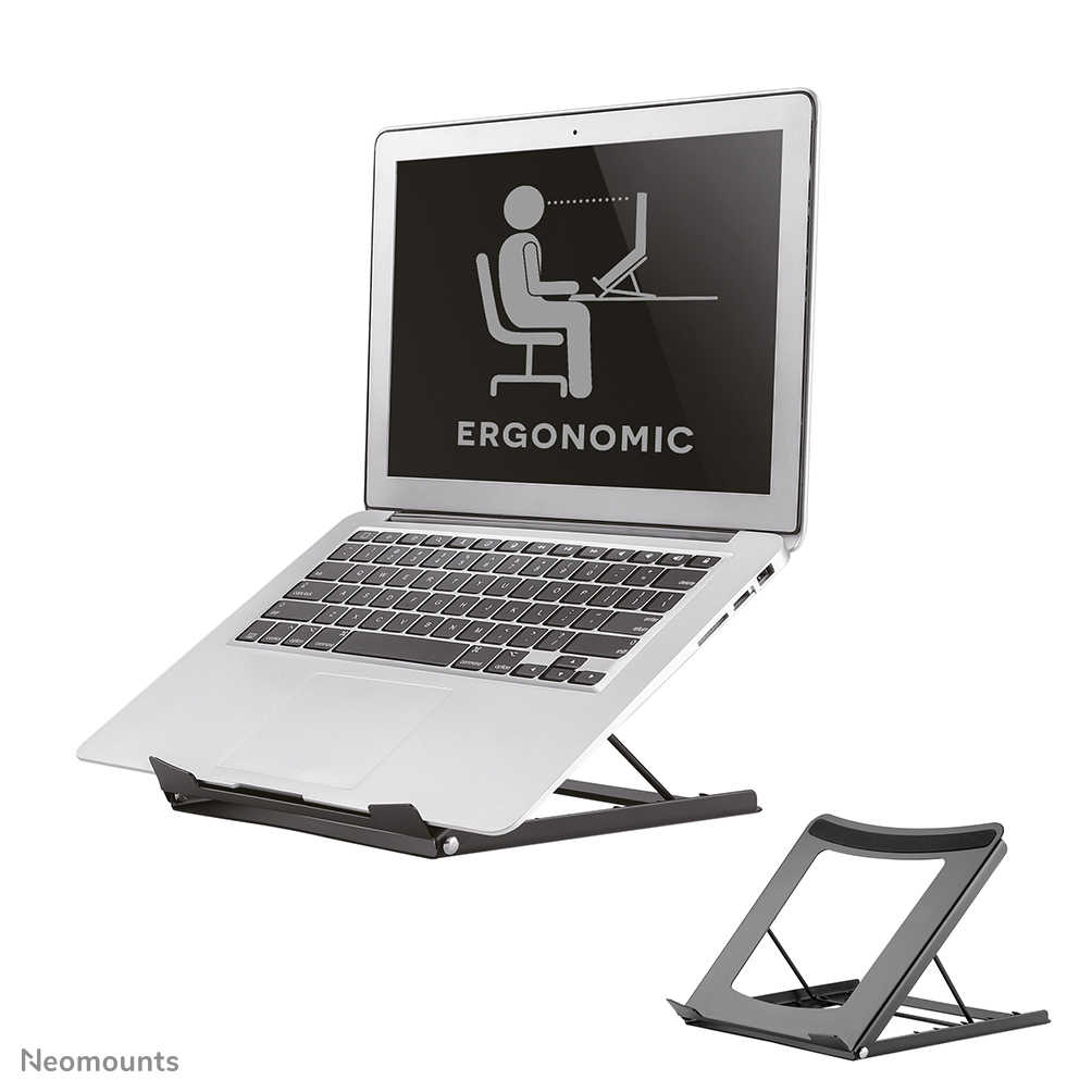NEOMOUNTS Notebook Tablet Ständer Tischhalterung max 5kg neigbar schwarz