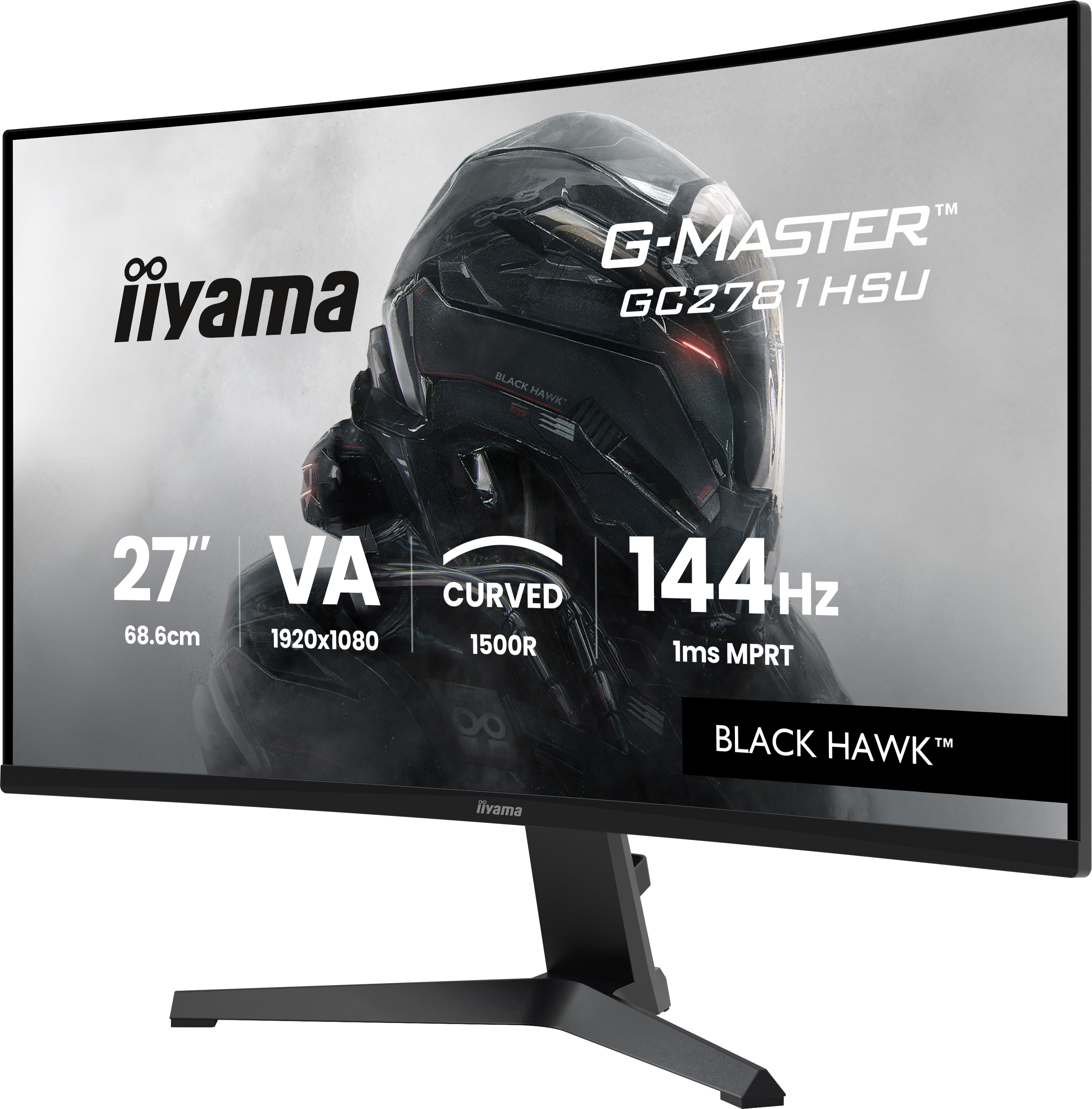 IIYAMA 68.6cm (27) GC2781HSU-B1 16:9 HDMI+DP Lift IPS