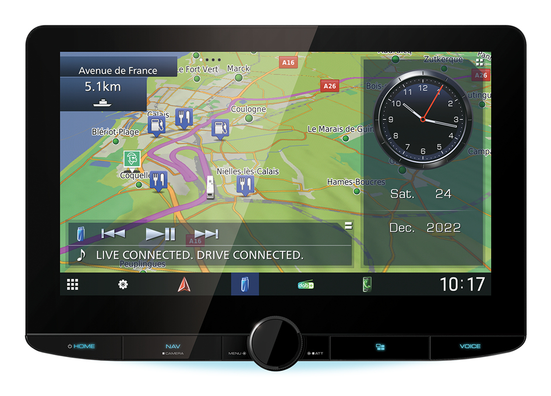 Kenwood DNR992RVS USB/BT/Navi/Camper/LKW 10,1''HD Display