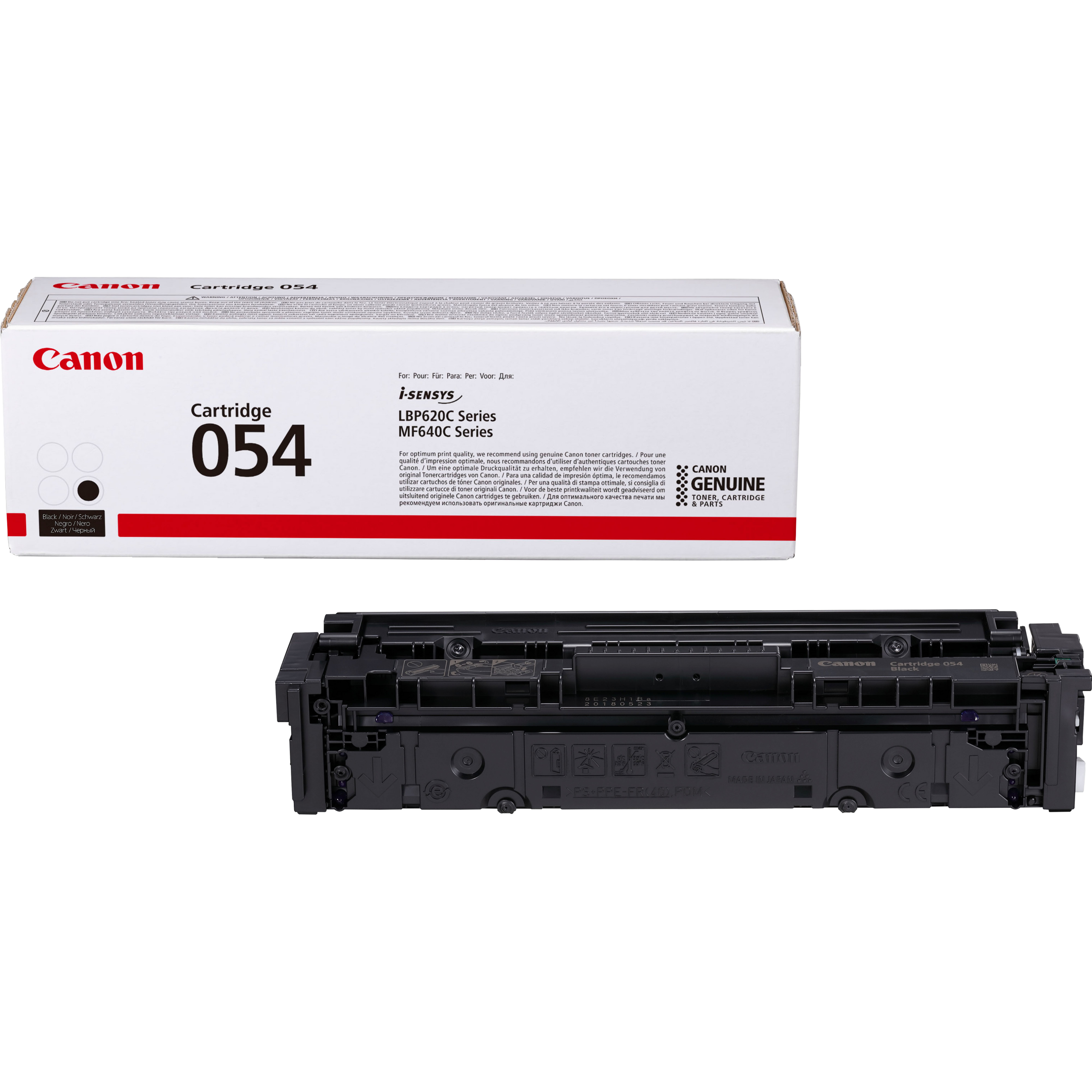 Canon 054 BK schwarz Toner
