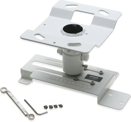 EPSON Deckenbefestigung ELPMB23 weiss, ACHTUNG: Bei den Modellen 1780W/95F die Montageplatte V12H003D01 (1926525) dazubestellen