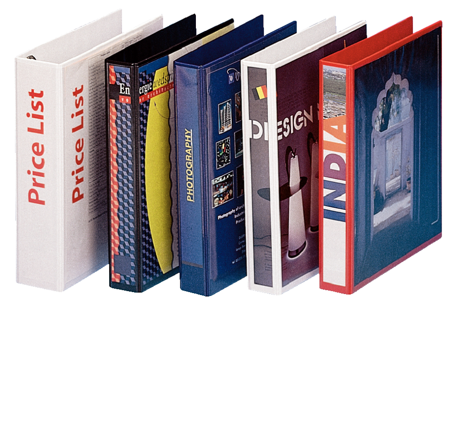 Esselte Präsentationsringbücher 4-Ringe weiß 4,4 cm DIN A4, 10 St.