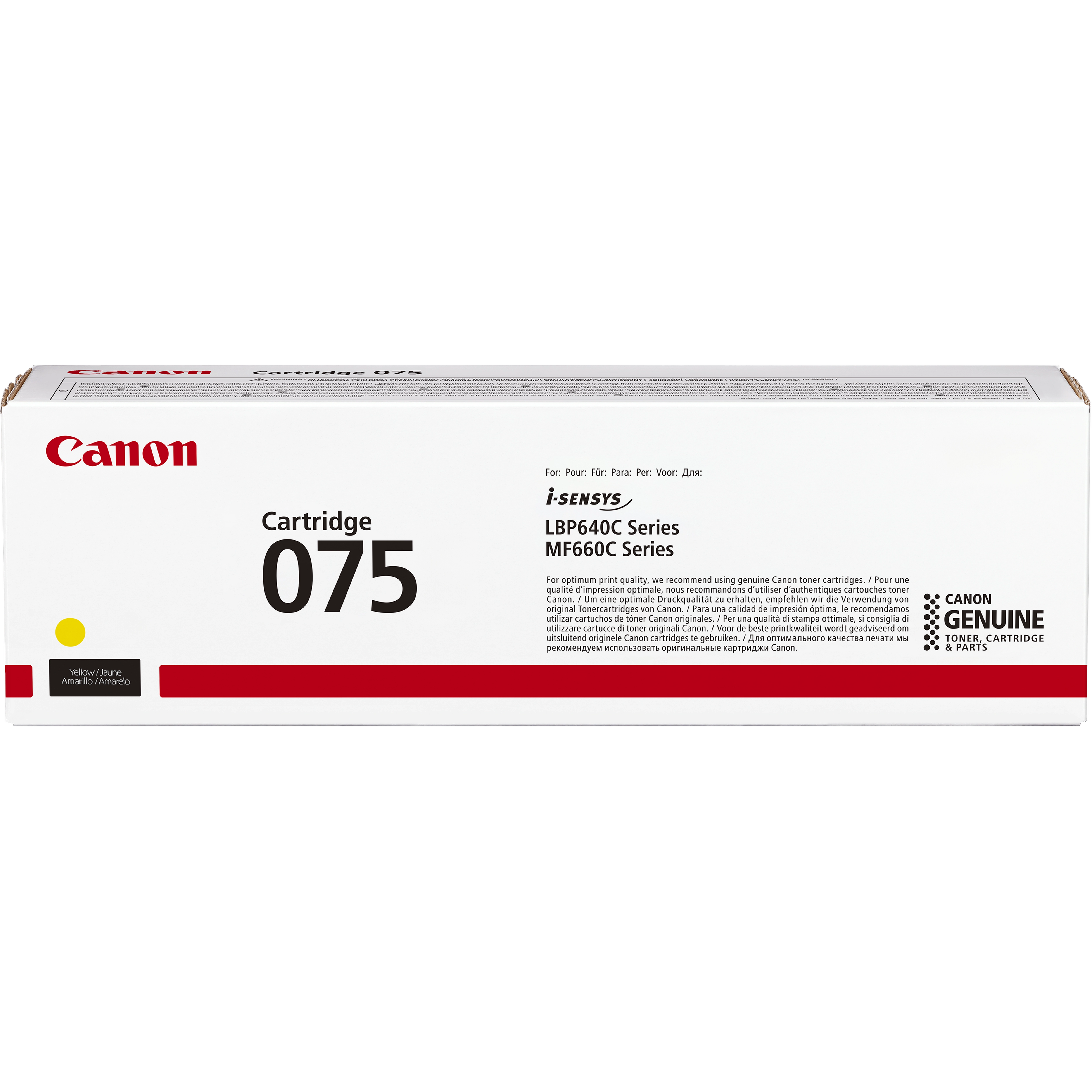 Canon 075 Y gelb Toner