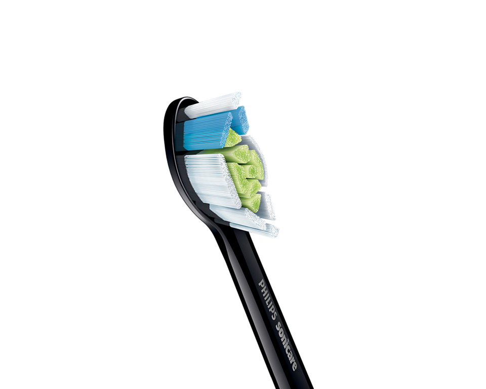 Philips PHIHX606288 Sonicare W2 Optimal White Ersatzbürstenköpfe, Schwarz