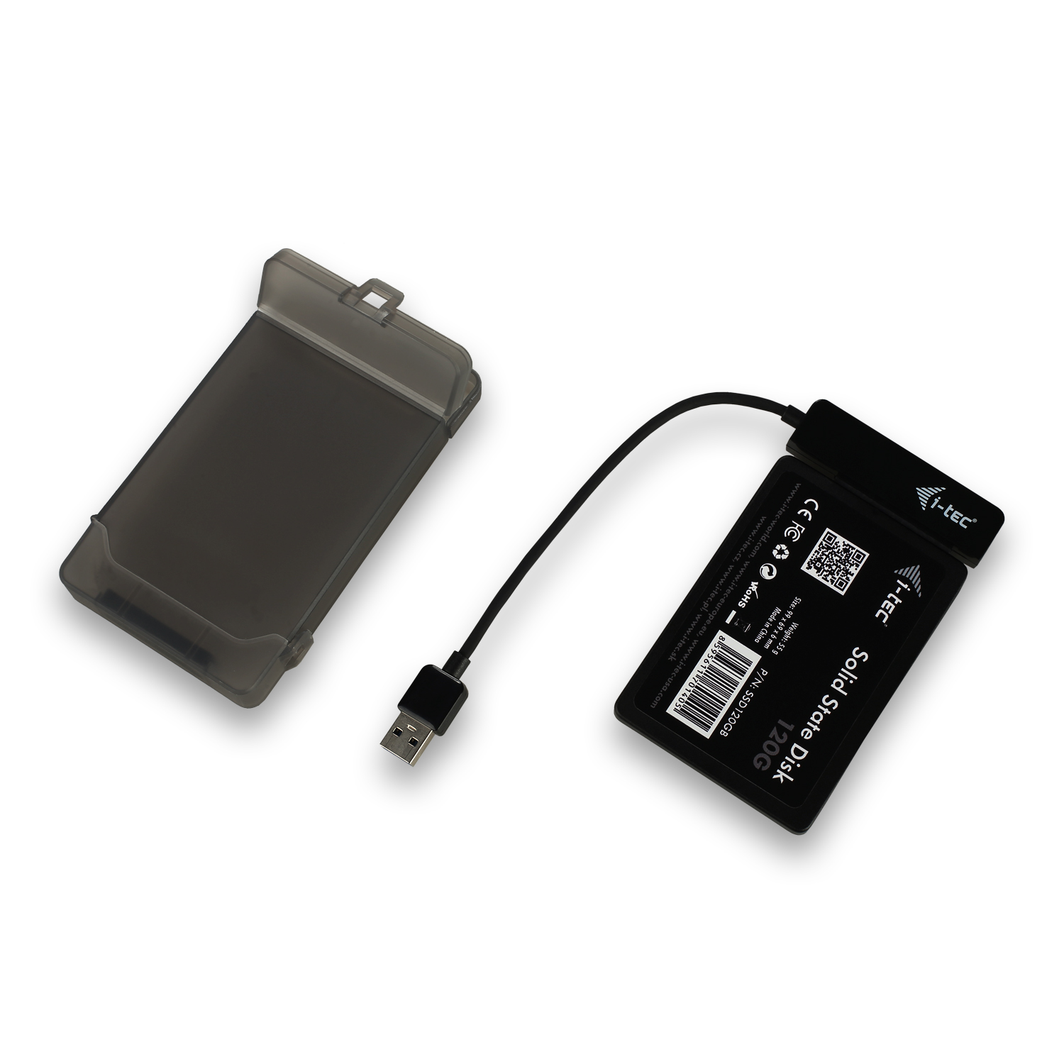 I-TEC USB EXTERNAL CASE 2.5IN SATA I/II/III HDD SSD BLACK