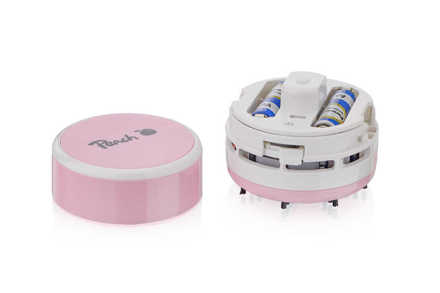 Peach Tischstaubsauger Mini pink