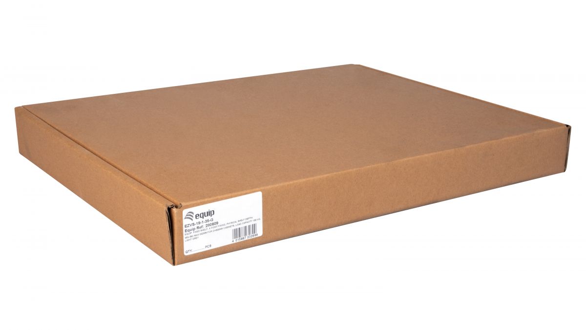 Equip 19 Fachboden var. für Serverschränke 35cm 1U grau