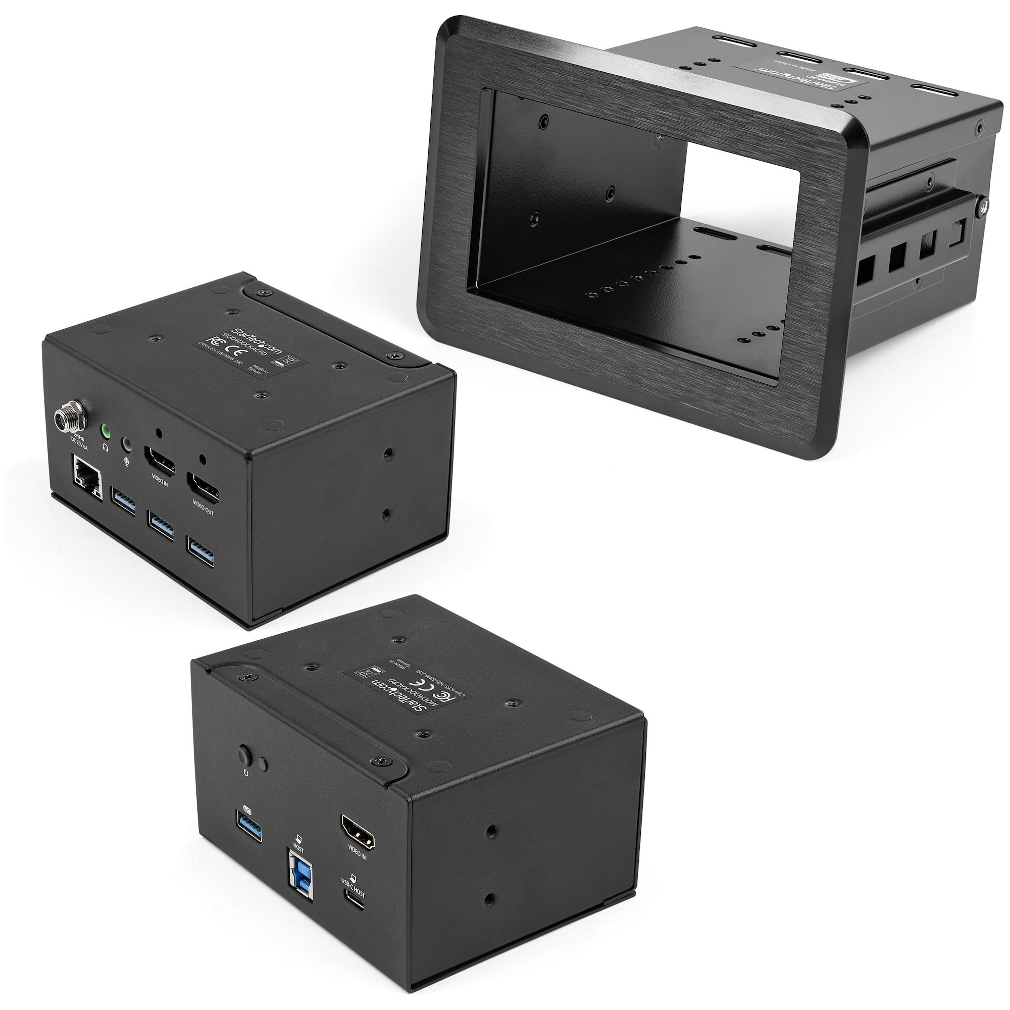 CONFERENCE TABLE BOX W/DOCKING CONNECTIVITY BOX W/ LAPTOP DOCKI