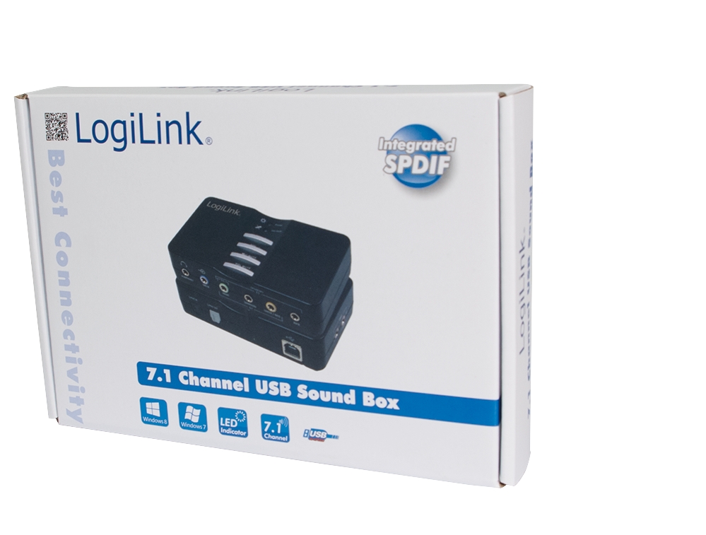 Logilink USB Soundbox Box 7.1 Dolby 8-Kanal
