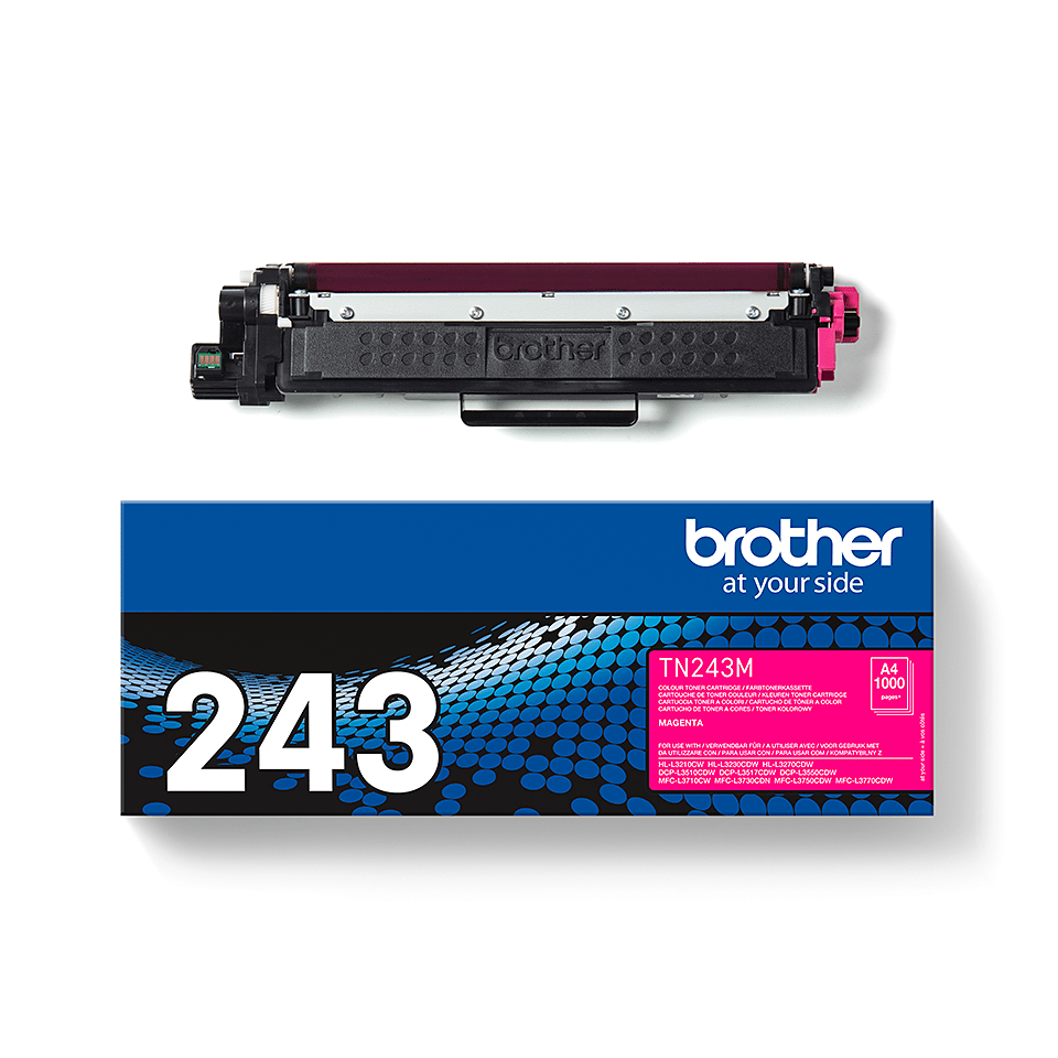 TN-243M TONER MAGENTA 1000 P F/ DCP-L3510CDW L3550CDW