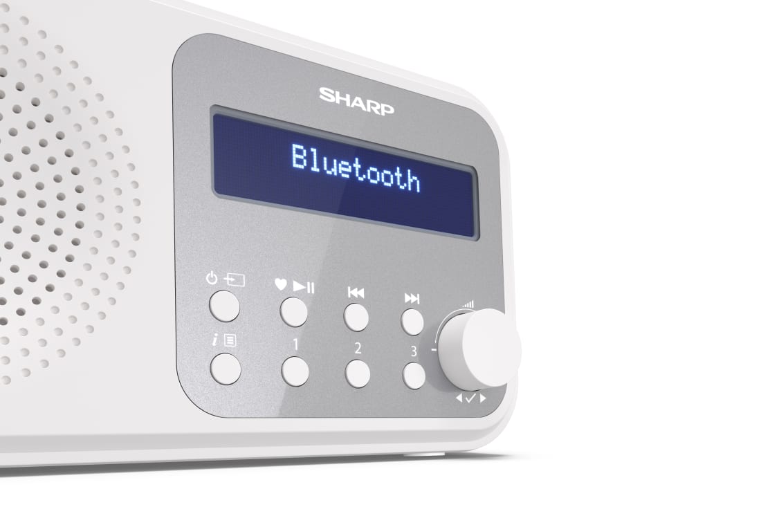 Sharp DR-P420 DAB+/BT Radio weiß