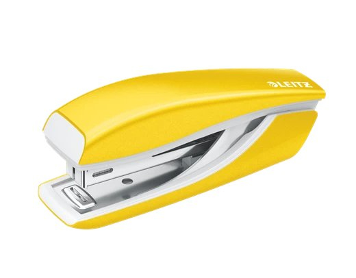 LEITZ Heftgerät NeXXt 5528 WOW Mini gelb-metallic, 1 St.