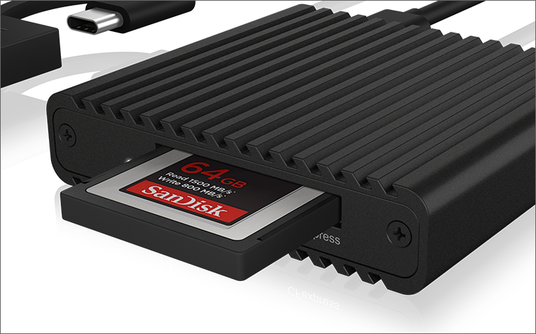 Kartenleser IcyBox USB3.2 (Gen2) Type-B CFexpress