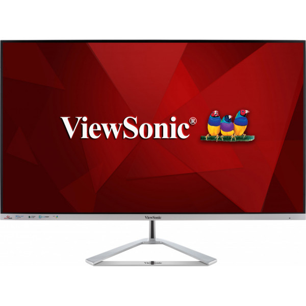 ViewSonic VX3276-MHD-3 Monitor 80,0 cm (32,0 Zoll) silber
