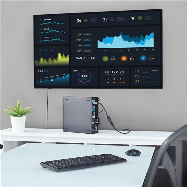 STARTECH.COM HDMI to DisplayPort Converter - 4K