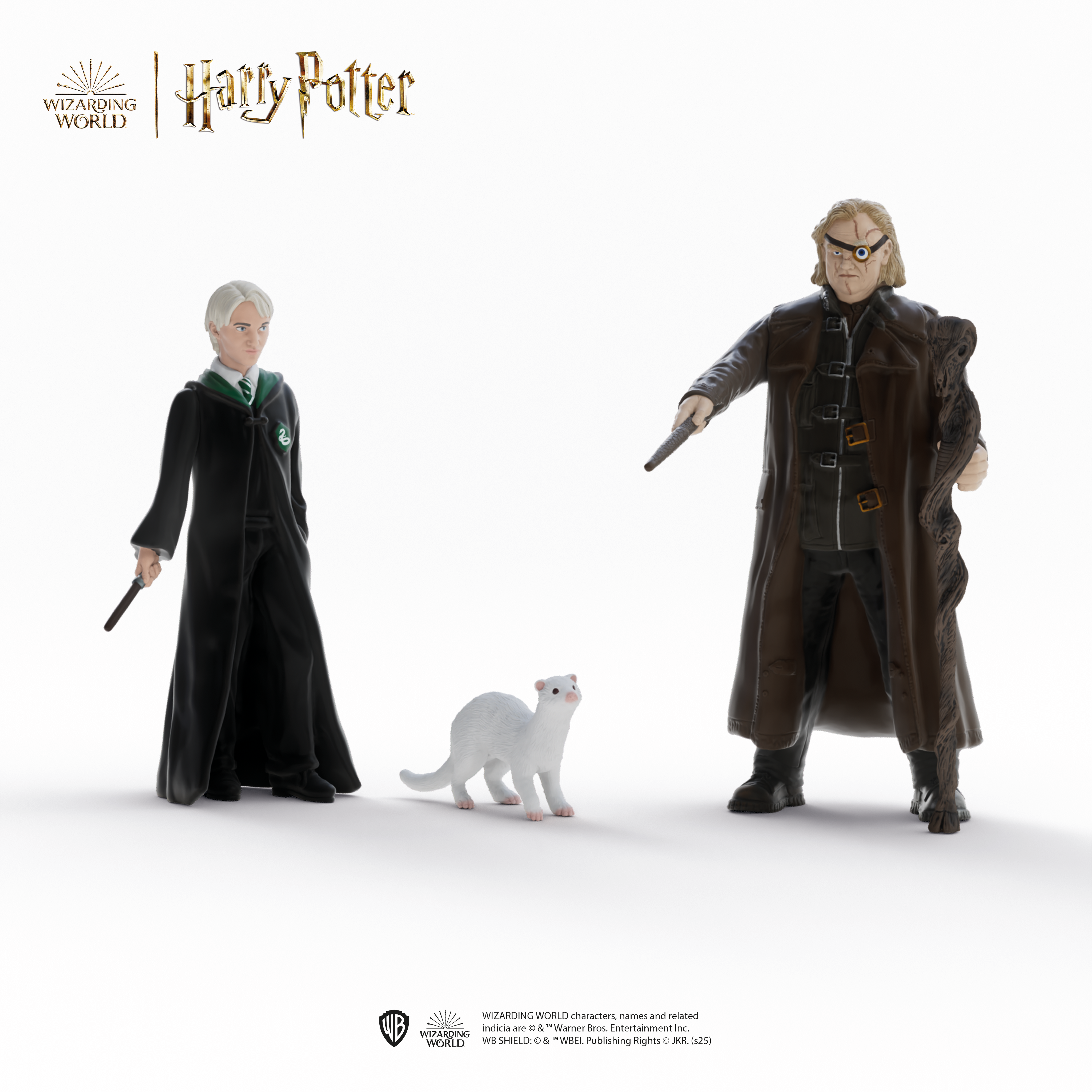 Wizarding World Harry Potter - Mad-Eye Moody & Draco Malfoy mit Frettchen, Spielfigur