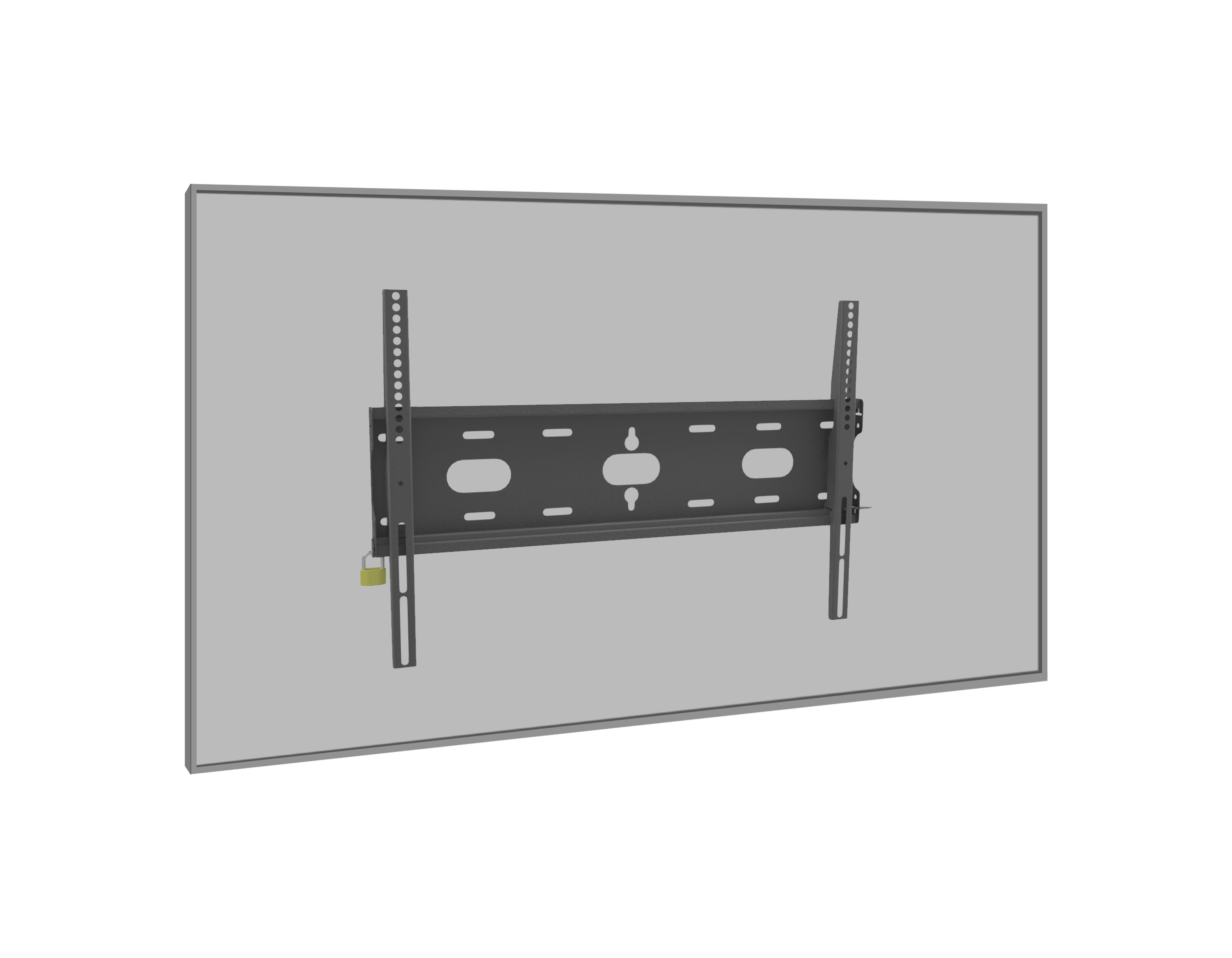UNIVERSAL WALL MOUNT VESA 600X400 LOCABLE DESIGNED FOR TOU