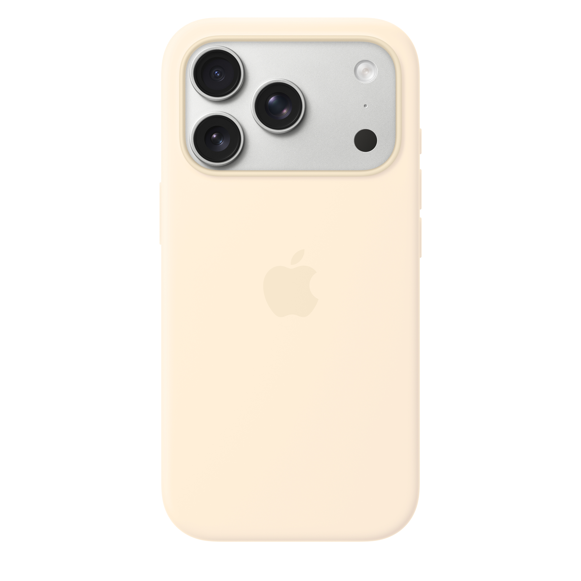 APPLE iPhone 17 Pro Silicone Case with MagSafe Vanilla