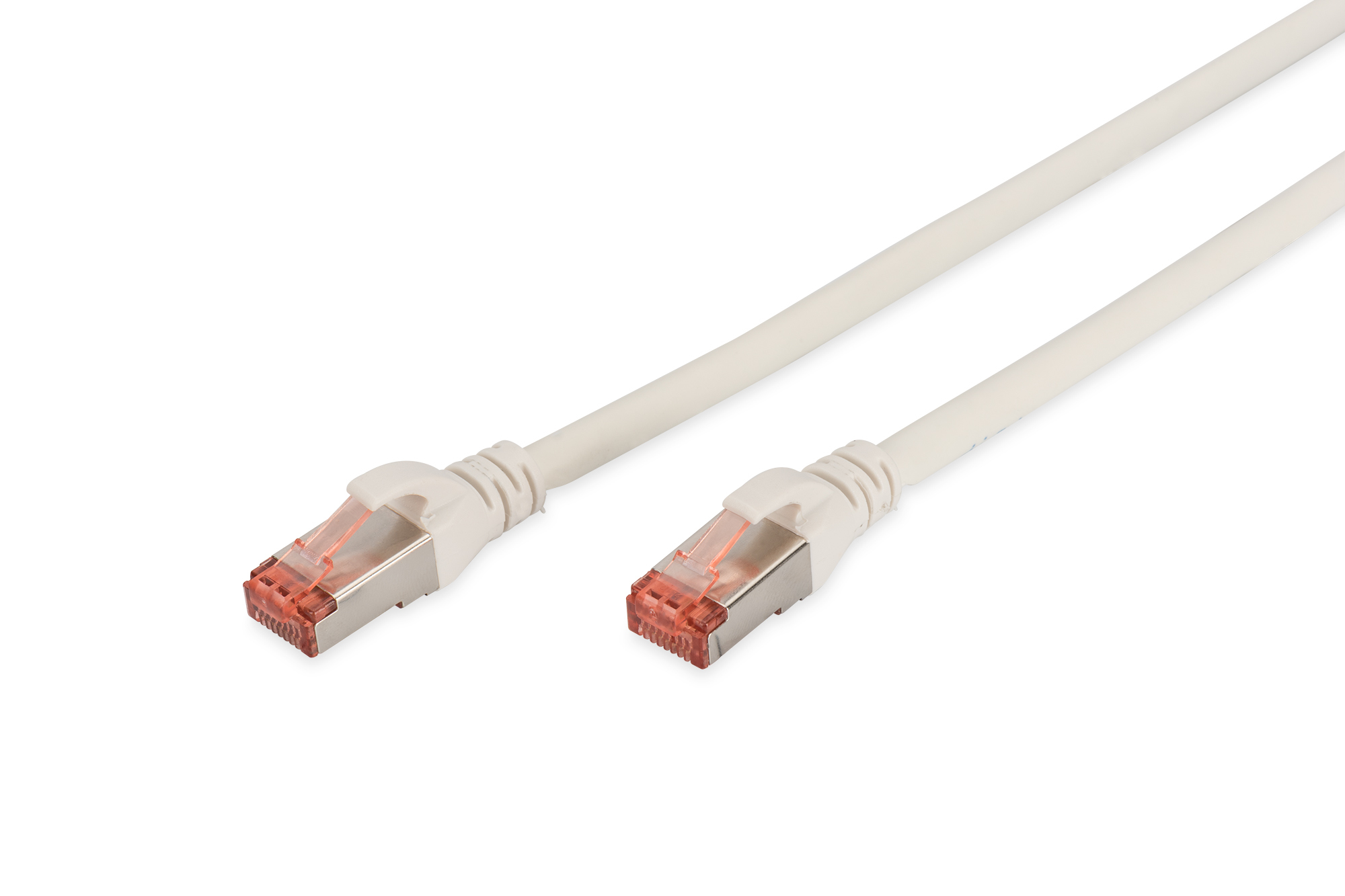CAT 6 S/FTP PATCH CABLE CU LSZH AWG 27/7 1 M WHITE