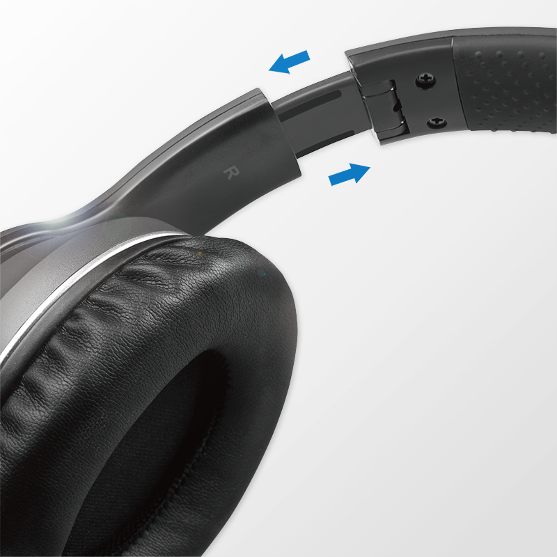 Logilink Bluetooth Headset,Active-Noice-Cancelling,V5.0,schw