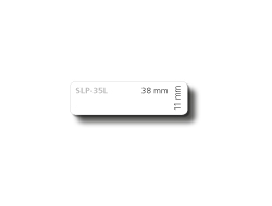 SLP-35L WHITE LABEL 11X38MM