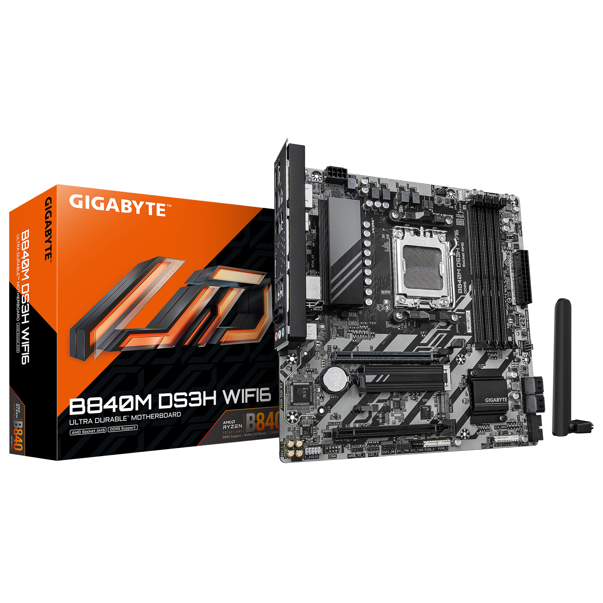 B840M DS3H WIFI6, Mainboard
