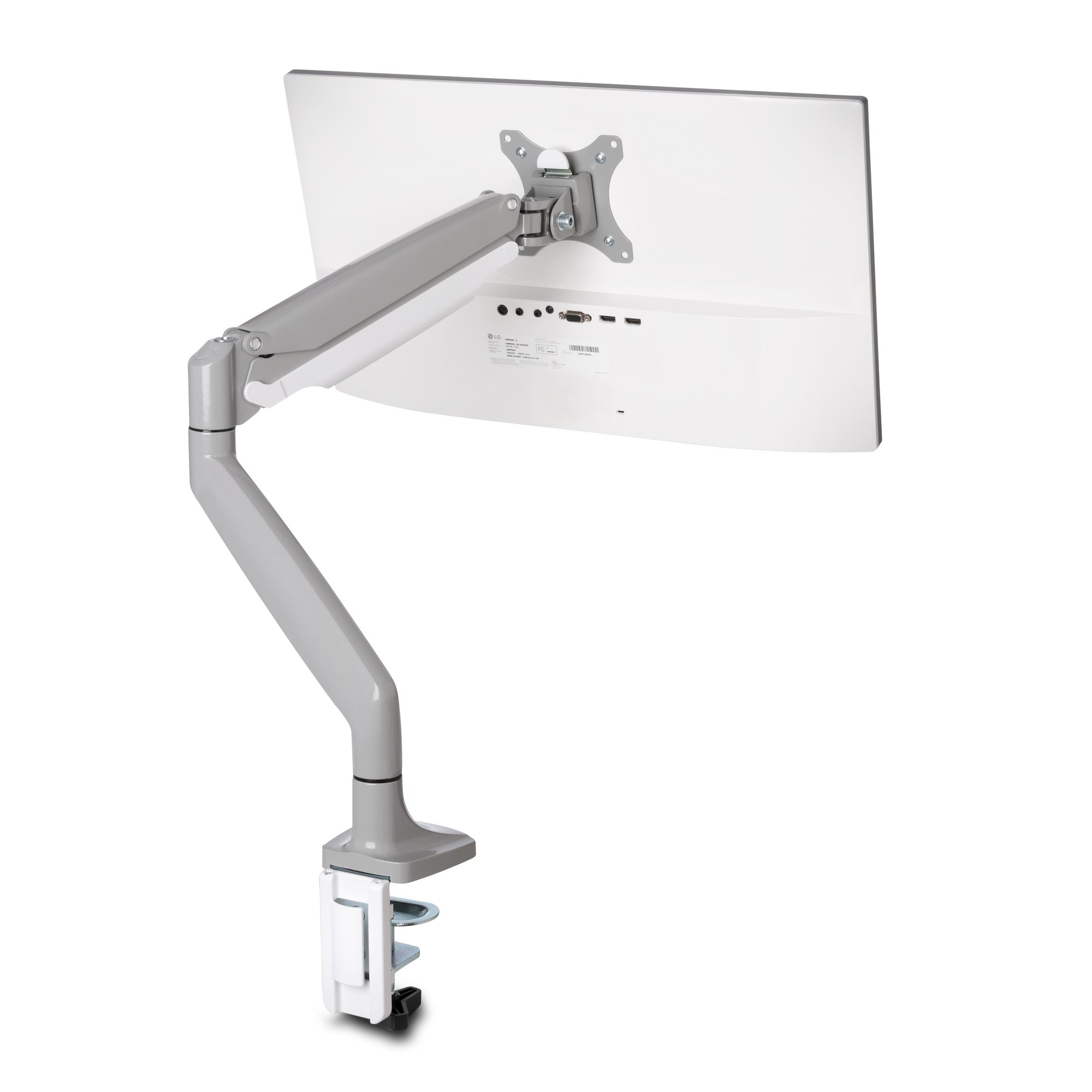 KENSINGTON ONE-TOUCH HEIGHT ADJUSTABLE SINGLE MONITOR ARM