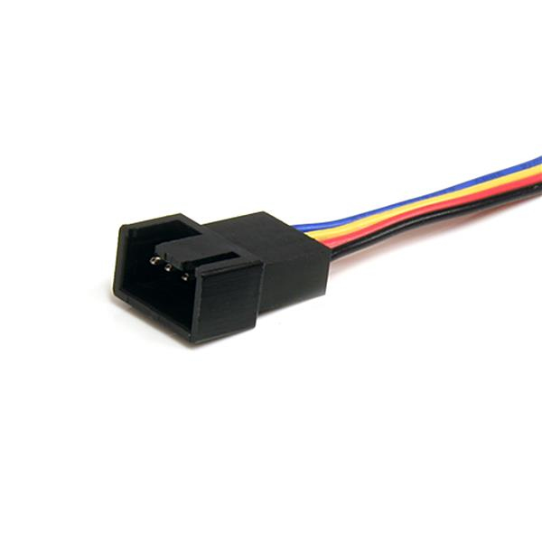 StarTech.com Y-Kabel für Lüfter 30cm 4 Pin PWM Splitter Molex (4-pin)
