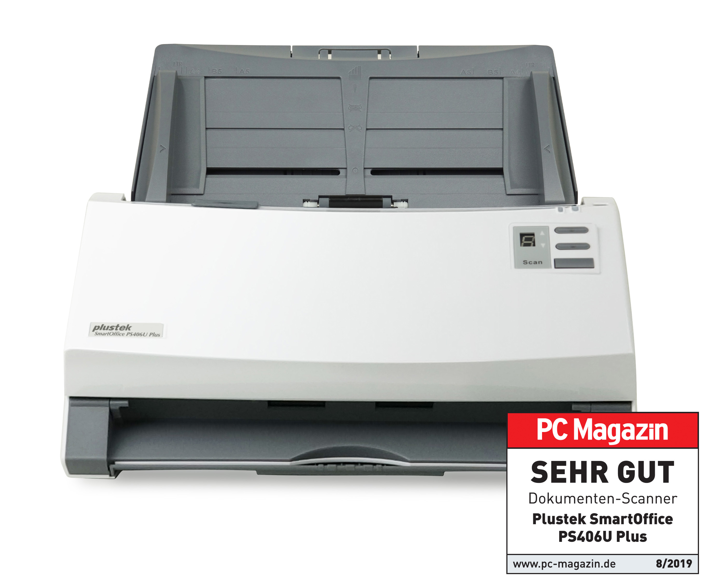 SMARTOFFICE PS406U PLUS A4 DUPLEX ADF EINZUGSSCANNER