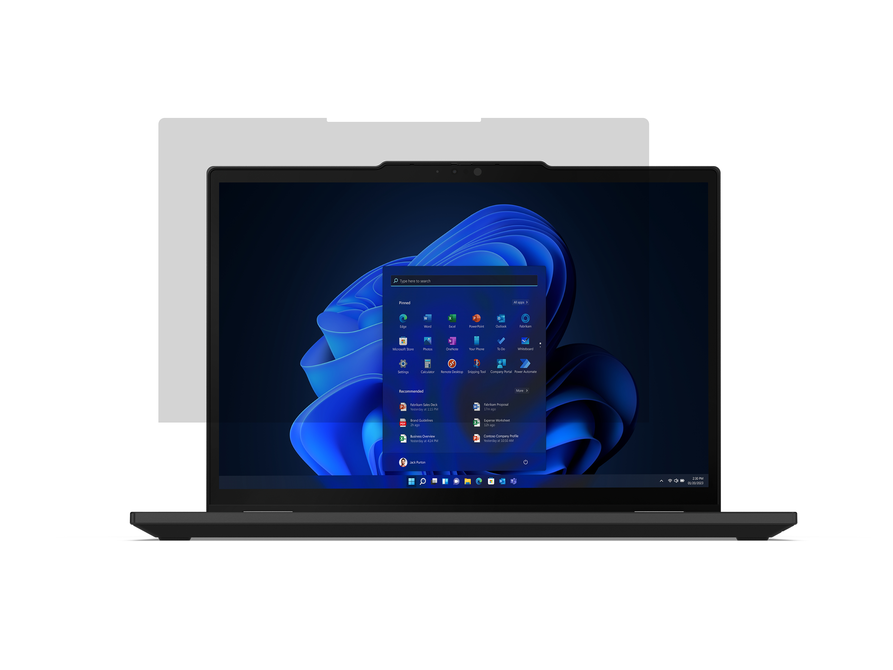 LENOVO Notebook privacy filter 33,78cm 13,3Zoll for ThinkBook 14 G6 IRL 14 G9 AHP ThinkPad P1 Gen8 P16 Gen3 T16 Gen4 T16g Gen3