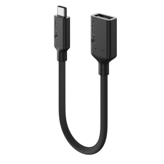 ELEMENTS PRO USB-C TO USB-A - MALE TO FEMALE BLACK