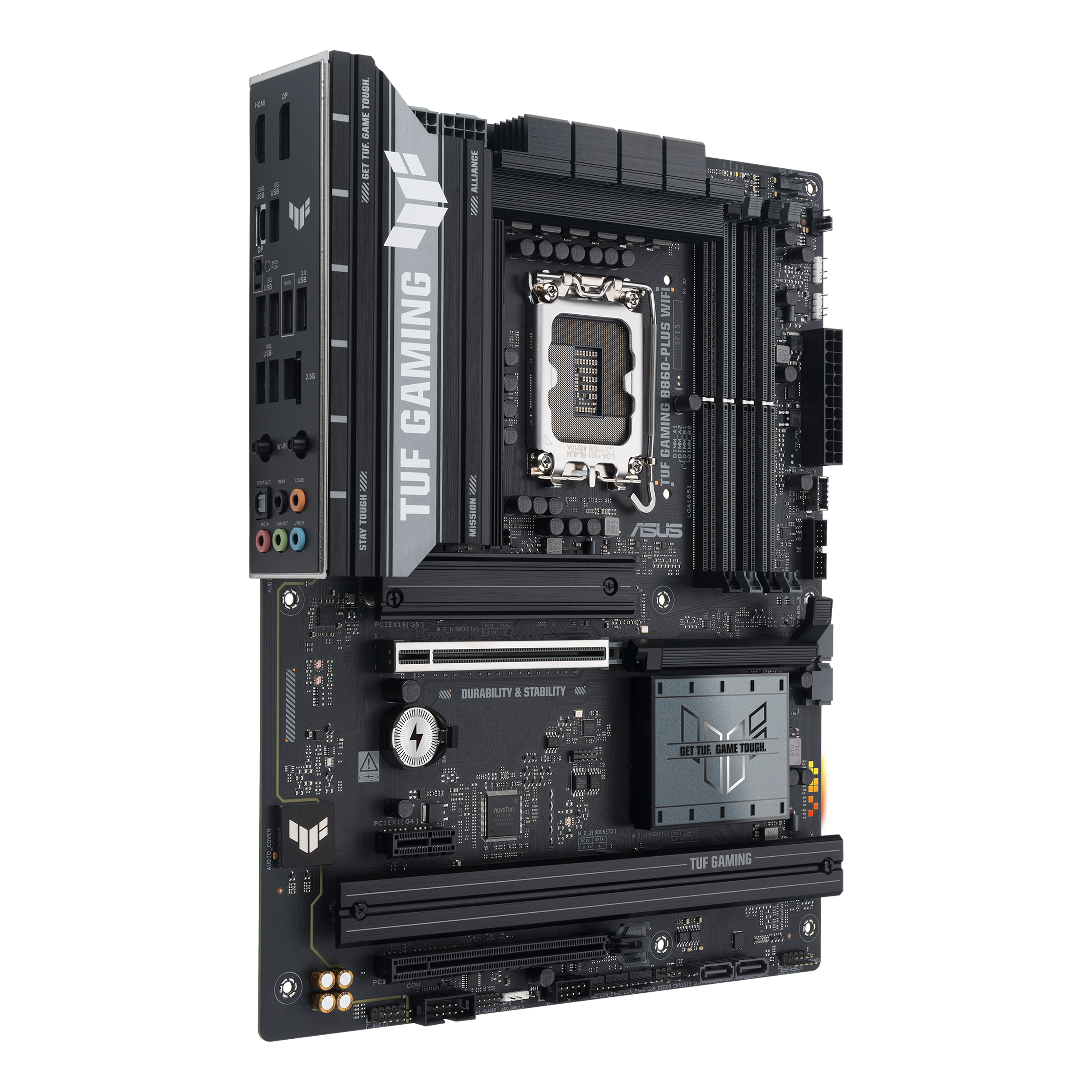 ASUS TUF GAMING B860-PLUS WIFI LGA1851 DDR5 ATX MB