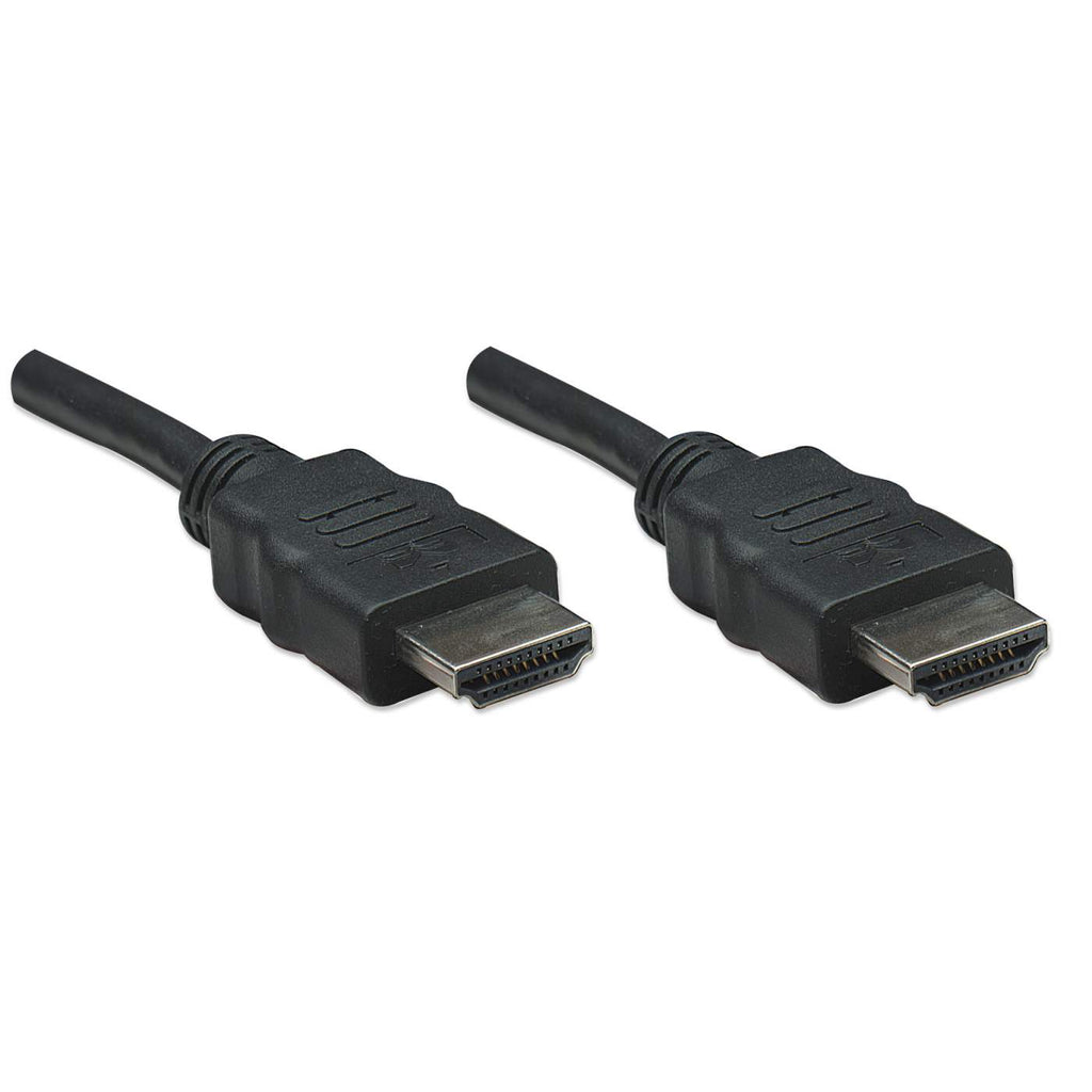 MANHATTAN High Speed HDMI Kabel HDMI 1080p Stecker auf Stecker geschirmt schwarz 7,5m